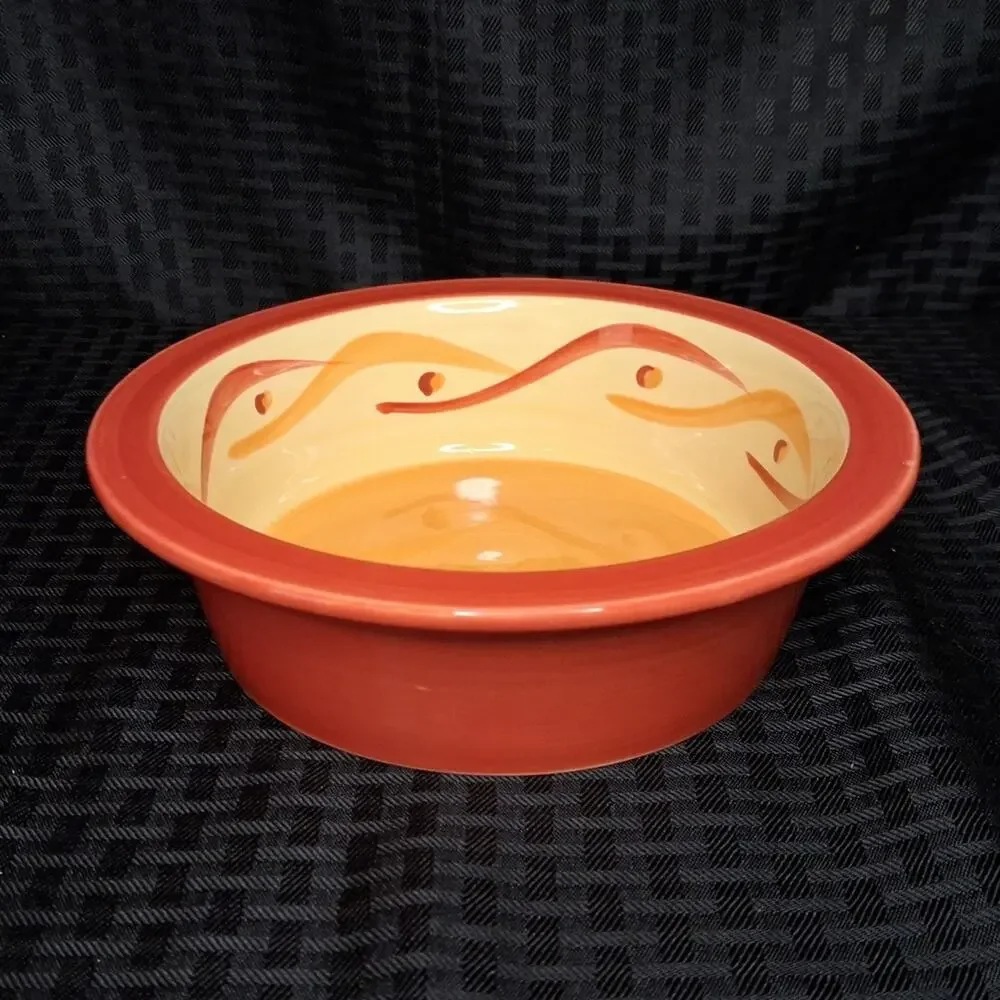 Gail Pittman Southern Living At Home Siena 7.75” Pet / Dog Bowl